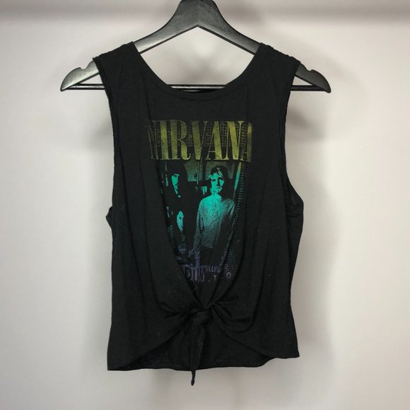 Nirvana Knotted tank top - Picture 3 of 4